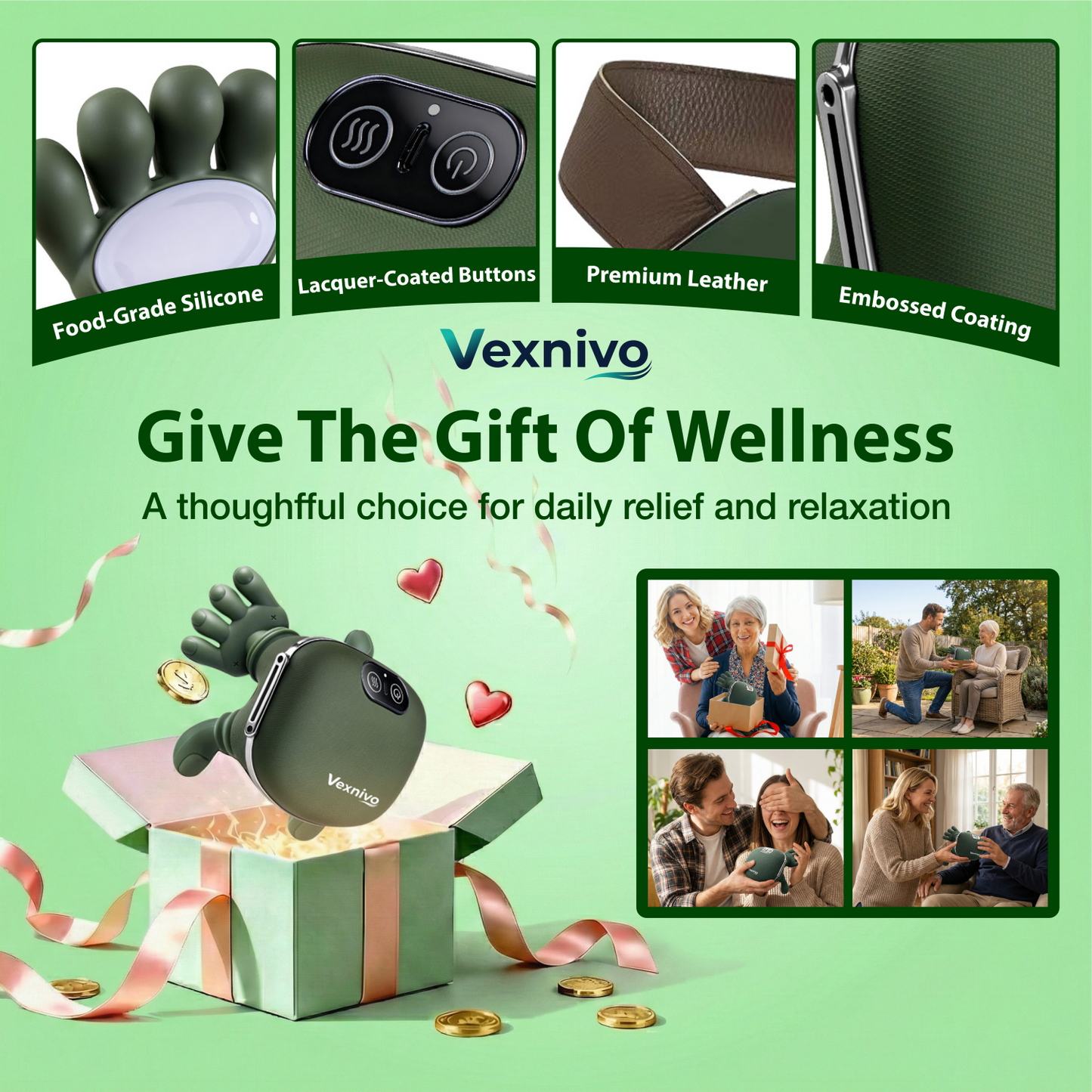 Vexnivo™ – Bionic Hand Neck & Shoulder Massager